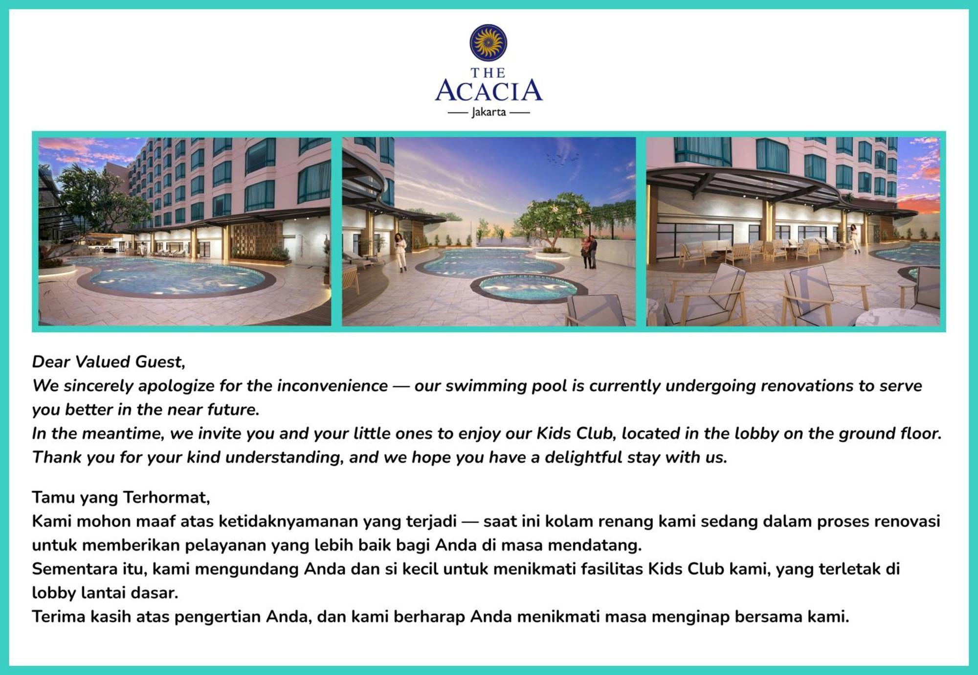 The Acacia Hotel Jakarta Extérieur photo